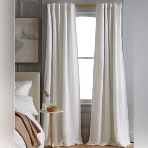 Quince European Linen Blackout Curtain 1 Panel
